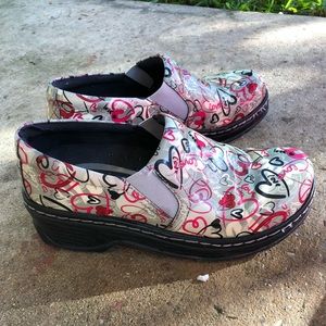 KLOGS leather clog nursing shoes